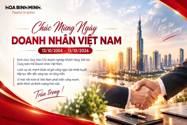 CHÚC MỪNG NGÀY DOANH NHÂN VIỆT NAM 13/10